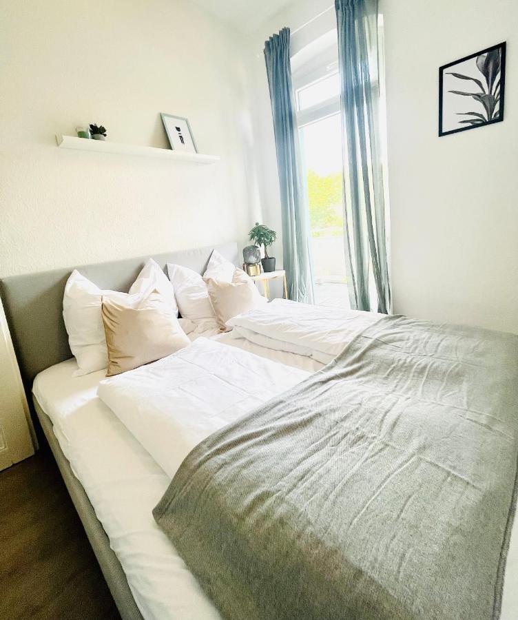 Renoviertes Apartment In Zentraler Lage - Wlan, Smart-Tv, Kuche, Balkon Und Queensize-Bett Fur 4 Gaste Erfurt Eksteriør billede